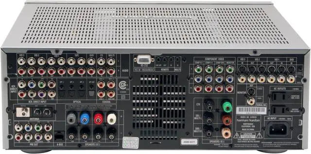 Alt view image 6 of 10 - Harman/Kardon AVR635 7.1-Channel 7 x 75 Watts Receiver
