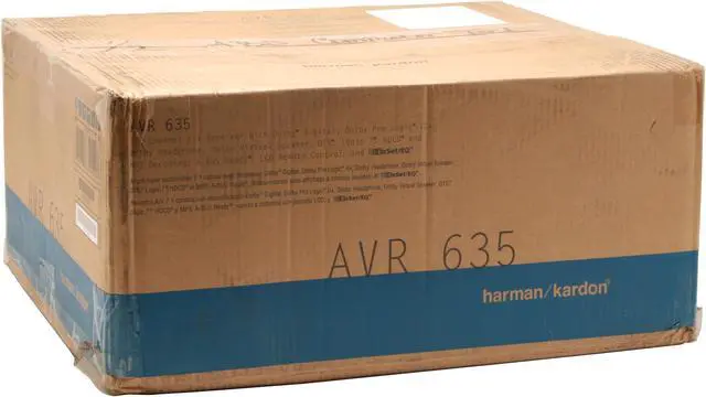 Alt view image 10 of 10 - Harman/Kardon AVR635 7.1-Channel 7 x 75 Watts Receiver