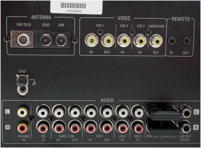 Alt view image 9 of 13 - Harman/Kardon HK3480 Stereo Receiver