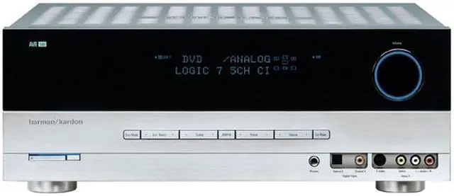 Alt view image 2 of 11 - Harman/Kardon AVR146 5.1-Channel A/V Receiver With HDMI Switching