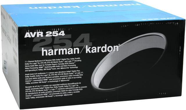 Alt view image 16 of 16 - Harman/Kardon AVR 254 7.1-Channel 7 x 50W A/V Receiver with HDMI 1.3a Repeater