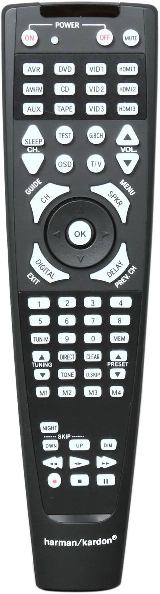 Alt view image 5 of 6 - Harman/Kardon AVR 1600 7.1-Channel A/V Receiver