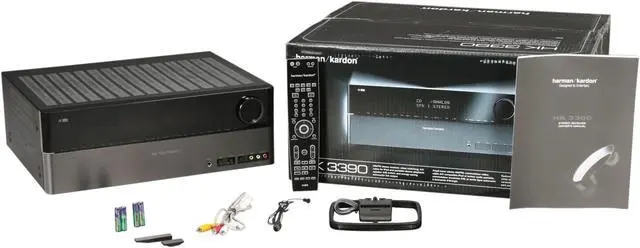 Alt view image 6 of 6 - Harman/Kardon HK 3390 Stereo Receiver