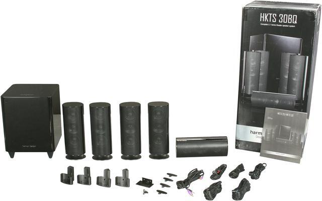 Alt view image 14 of 14 - Harman Kardon HKTS 30 5.1-Ch Home Theatre Speaker System