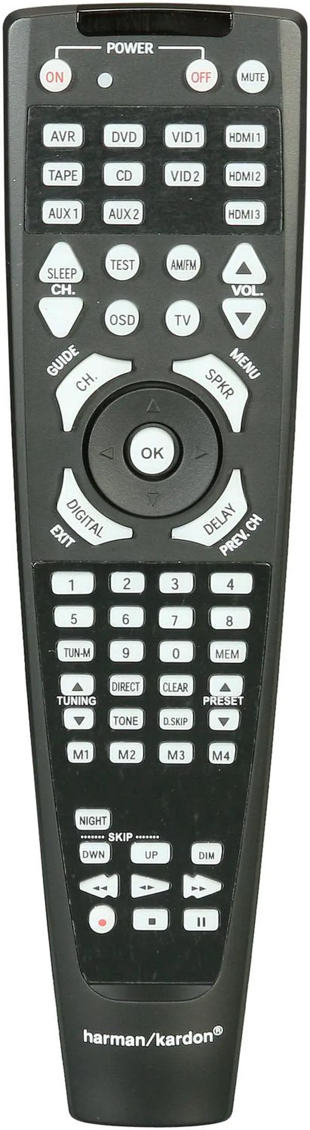 Alt view image 5 of 6 - Harman/Kardon AVR 1565 5.1-Channel AV Receiver