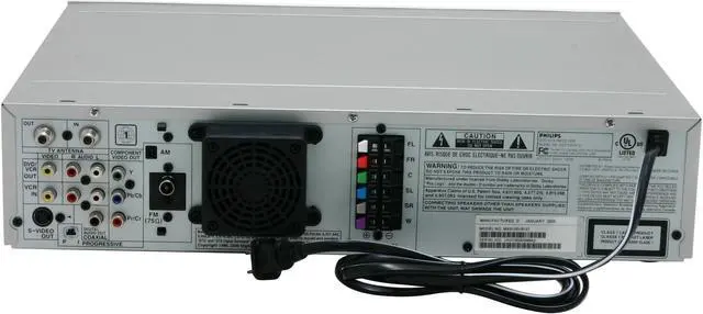 Alt view image 5 of 11 - PHILIPS MX5100VR DVD/VCR Home Entertainment System