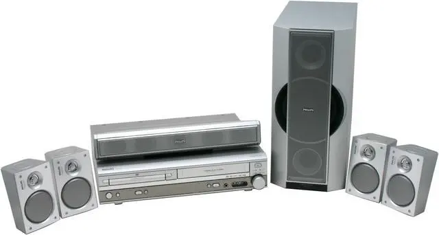 Alt view image 6 of 11 - PHILIPS MX5100VR DVD/VCR Home Entertainment System