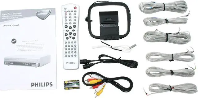 Alt view image 10 of 11 - PHILIPS MX5100VR DVD/VCR Home Entertainment System