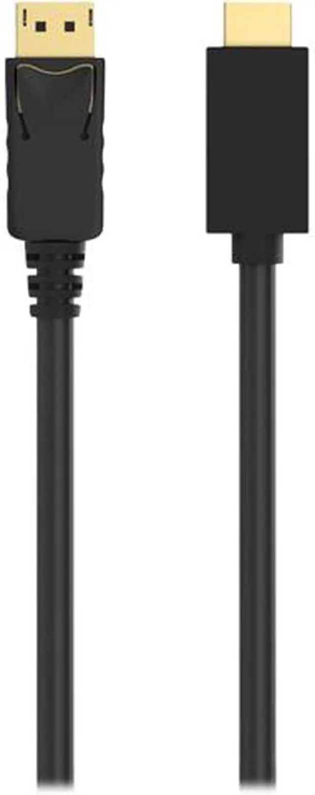 Main image of Belkin F2CD001B03-E 3 ft. Black DisplayPort to HDMI® Cable Male to Male