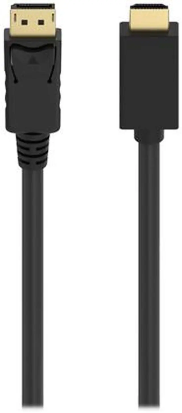 Alt view image 3 of 7 - Belkin F2CD001B03-E 3 ft. Black DisplayPort to HDMI® Cable Male to Male