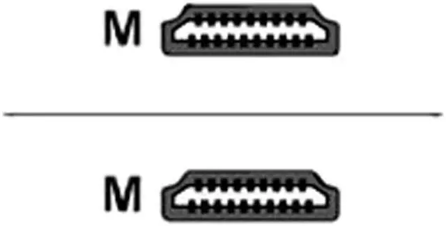 Main image of Belkin AV10032-03-WHT 3 ft. White Connector on First End:HDMI Connector on Second End:HDMI Pro AV 700 HDMI® Cable Male to Male