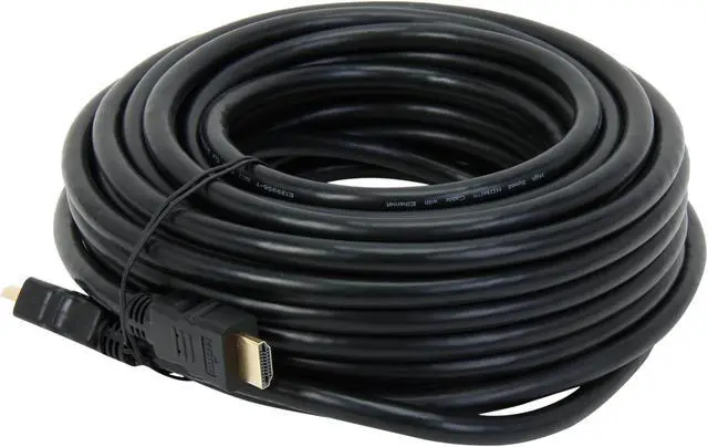 Alt view image 2 of 3 - Belkin HDMI to HDMI Cable, HDMI 2.0 / 4K Compatible, Male to Male, 50 feet (F8V3311b50)
