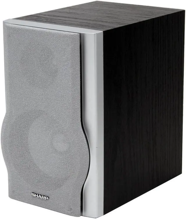 Alt view image 6 of 10 - SHARP CD/Radio 5-Disc Changer Shelf System XL-HP515