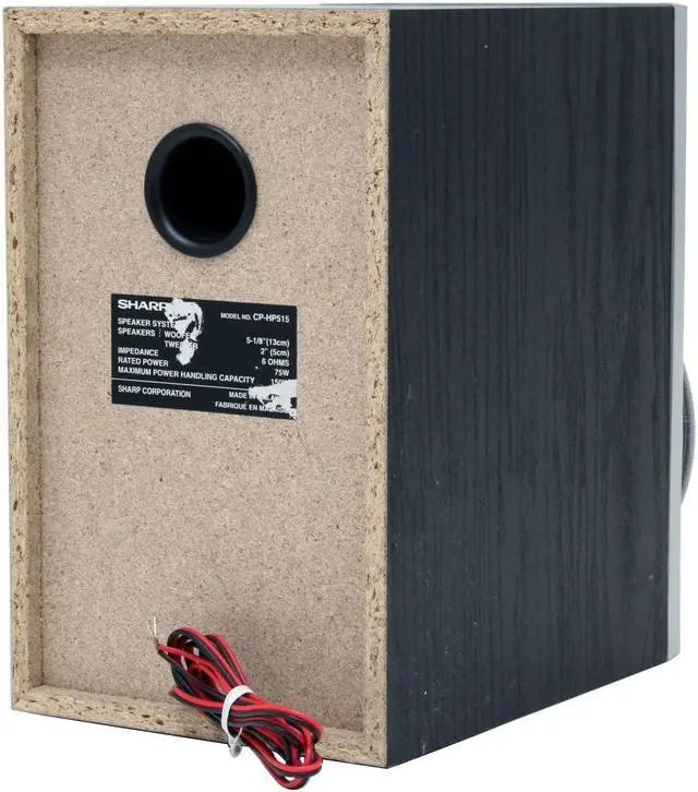 Alt view image 7 of 10 - SHARP CD/Radio 5-Disc Changer Shelf System XL-HP515