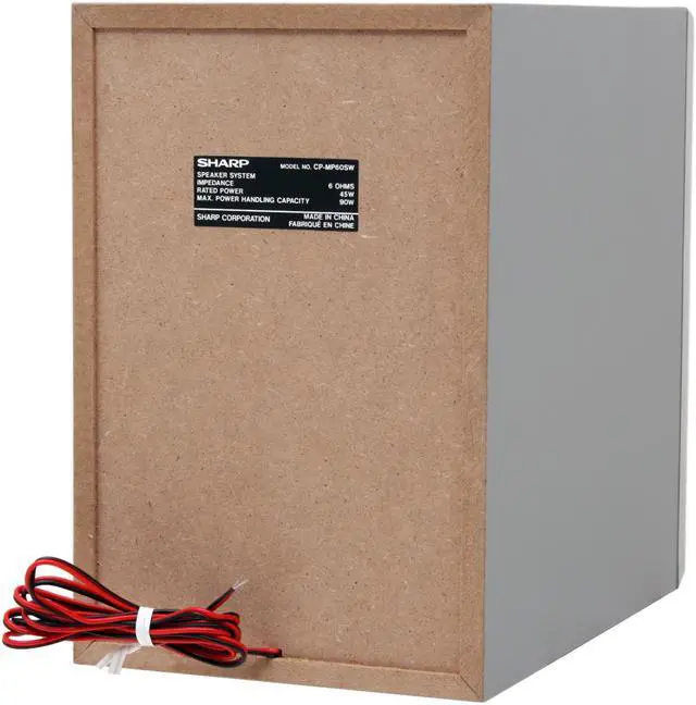 Alt view image 4 of 13 - SHARP CD/Radio 5-Disc Changer Shelf System XL-MP60