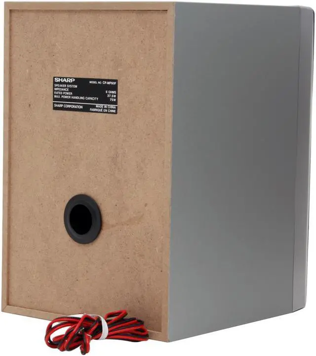 Alt view image 11 of 13 - SHARP CD/Radio 5-Disc Changer Shelf System XL-MP60