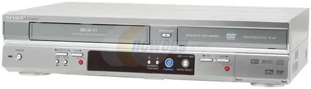 Alt view image 2 of 8 - Sharp DVD Recorder & VCR Combo DV-RW350U