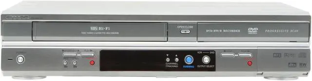Alt view image 3 of 8 - Sharp DVD Recorder & VCR Combo DV-RW350U