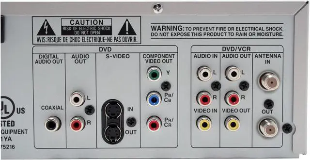 Alt view image 6 of 8 - Sharp DVD Recorder & VCR Combo DV-RW350U