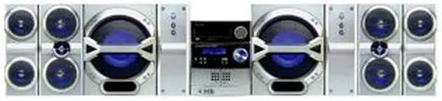 Main image of SHARP CD/Cassette/MP3/Radio 5-Disc Changer Mini Audio System CD-G20000P