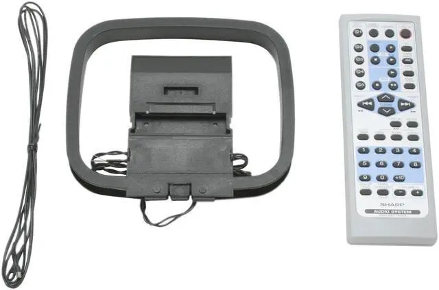 Alt view image 13 of 17 - SHARP CD/Cassette/MP3/Radio 5-Disc Changer Mini Audio System CD-SW330