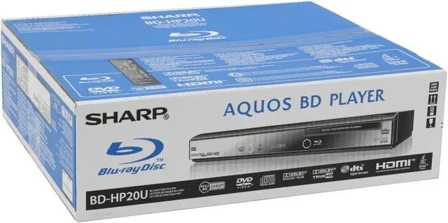 Alt view image 10 of 10 - Sharp Blu-ray Player BD-HP20U