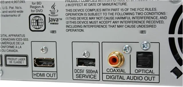 Alt view image 6 of 10 - Sharp Blu-ray Player BD-HP20U