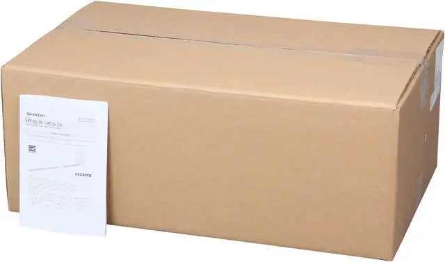 Alt view image 12 of 12 - Sharp HTSL75 2.1 CH Slim Sound Bar Home Theater System - System