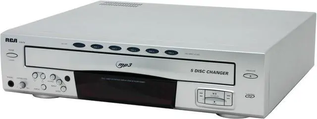 Alt view image 3 of 6 - RCA RP8078 5-Disc Stand-Alone CD Changer w/ mp3 Playback