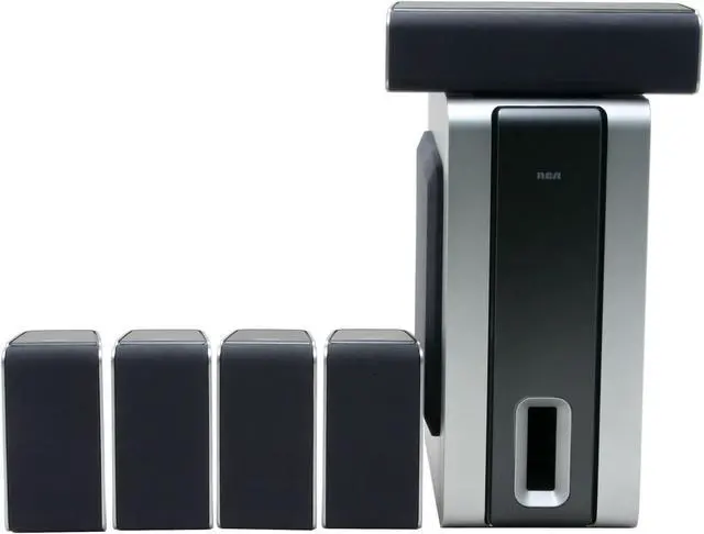 Alt view image 6 of 9 - RCA RTD160 200W 5.1CH DVD Home Theatre System