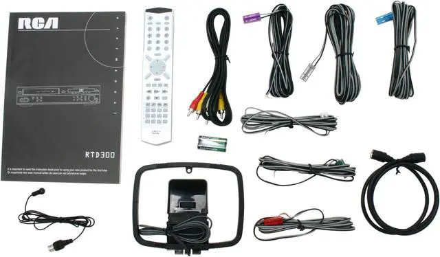 Alt view image 8 of 9 - RCA RTD300 300W 5.1CH DVD/VCR Home Theater System