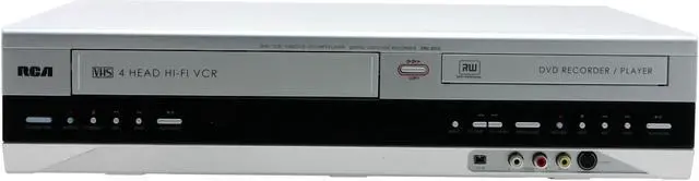 Alt view image 3 of 10 - RCA DVD Recorder & VCR Combo DRC8312N