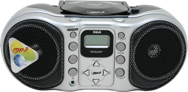 Alt view image 2 of 7 - RCA Protable MP3 CD BoomBox RCD160