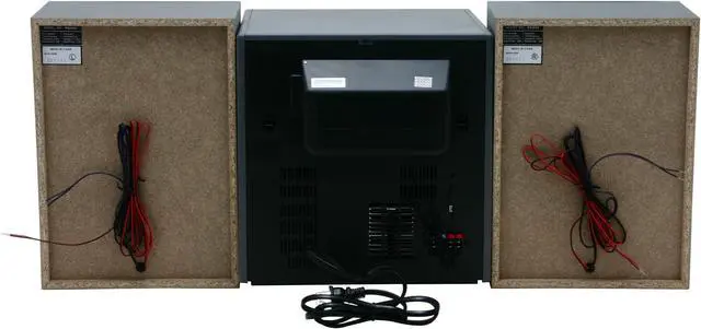 Alt view image 4 of 6 - RCA CD/MP3/Radio 5-Disc Changer Shelf System RS2652