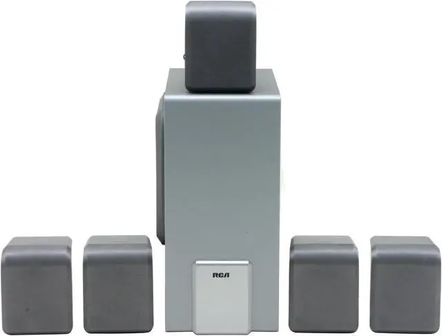 Alt view image 5 of 9 - RCA RTD205 5.1CH 200W 5-DVD Home Theater System