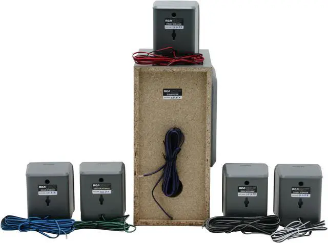Alt view image 6 of 9 - RCA RTD205 5.1CH 200W 5-DVD Home Theater System