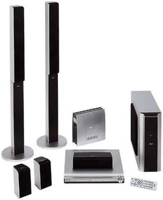 RCA RTD218 500W DVD/CD Home Theatre System with 2 Tower Speakers