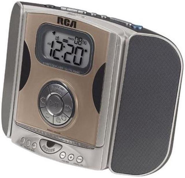 Rca Clock Radio Silver
