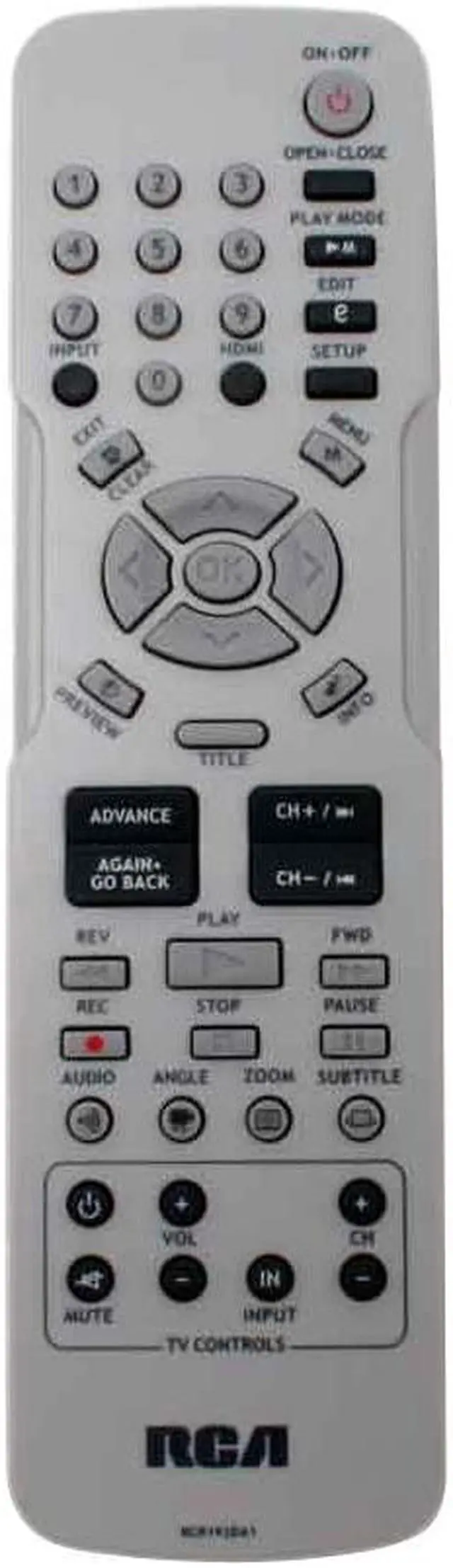 Alt view image 6 of 8 - RCA DVD Recorder DRC8052N