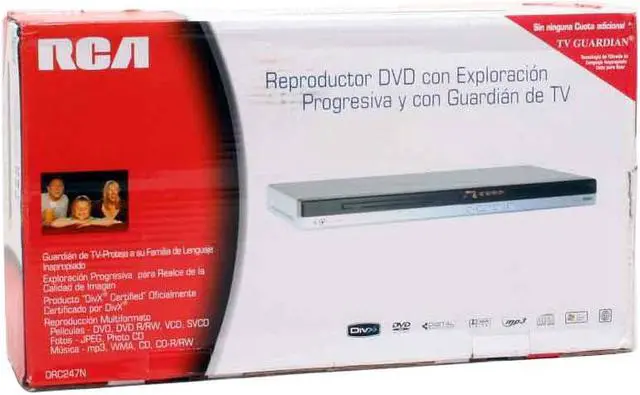 Alt view image 8 of 8 - RCA DVD Player DRC247N