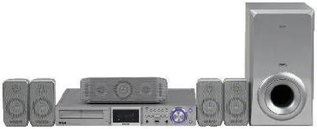 Main image of RCA RTD258 5-Disc DVD/CD System with HD Multimedia Interface