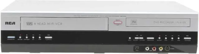 Alt view image 3 of 11 - RCA DVD Recorder & VCR Combo DRC8310N