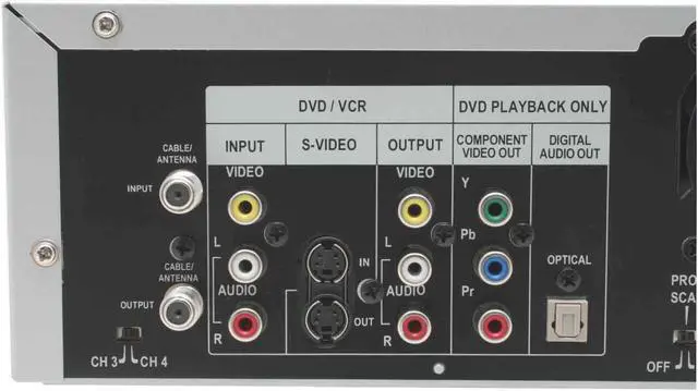 Alt view image 7 of 11 - RCA DVD Recorder & VCR Combo DRC8310N