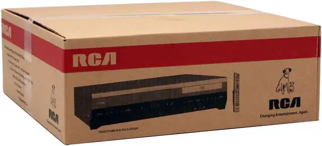 Alt view image 11 of 11 - RCA DVD Recorder & VCR Combo DRC8310N