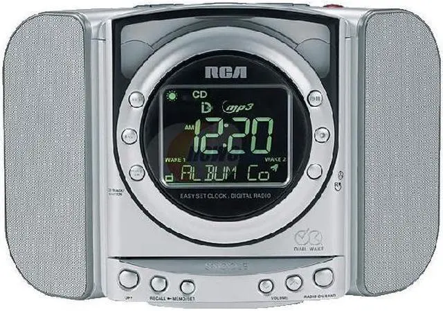 Main image of RCA RP5640 Digital AM/FM CD Clock Radio