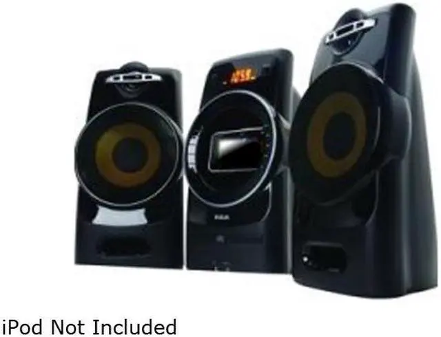 Alt view image 2 of 2 - RCA CD/MP3/Radio Shelf System RS3081I