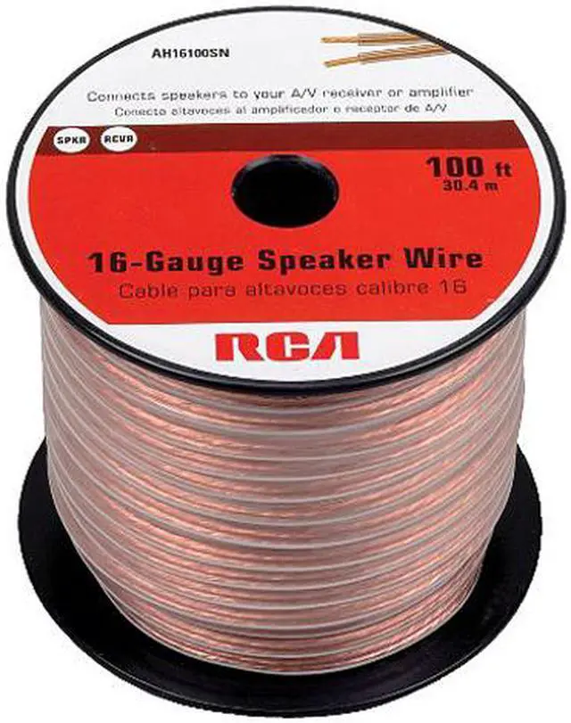 Main image of RCA Model AH16100SR 100 ft 16-Gauge Speaker Wire