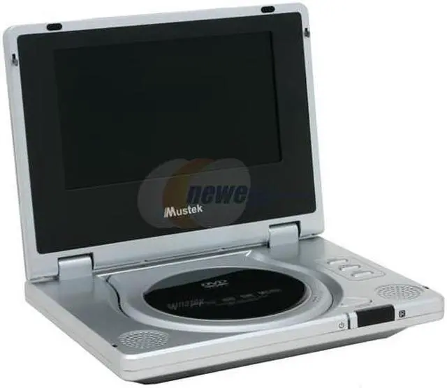 Alt view image 3 of 8 - Mustek PL607 Portable DVD Player w/ 7" 16:9 LCD