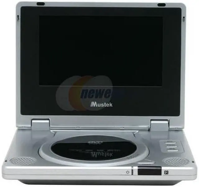 Alt view image 2 of 8 - Mustek PL607 Portable DVD Player w/ 7" 16:9 LCD