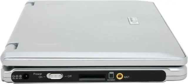 Alt view image 5 of 10 - Mustek PL510T Portable DVD Player w/ 10" 16:9 LCD & TV Tuner